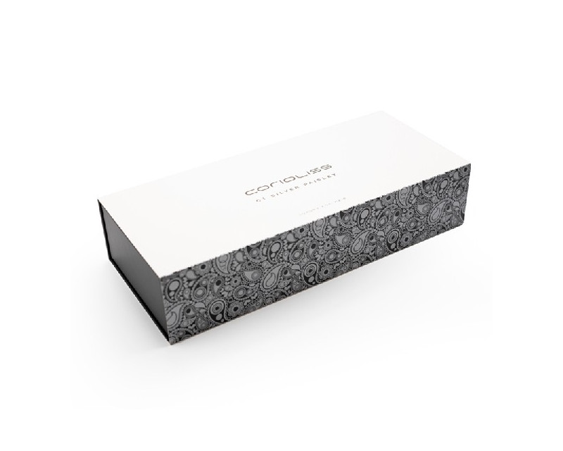 Corioliss C1 Silver Paisley Soft Touch plancha de pelo