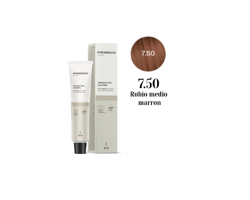Tinte vegano sin amoniaco Kinessences 7.50 100 ml