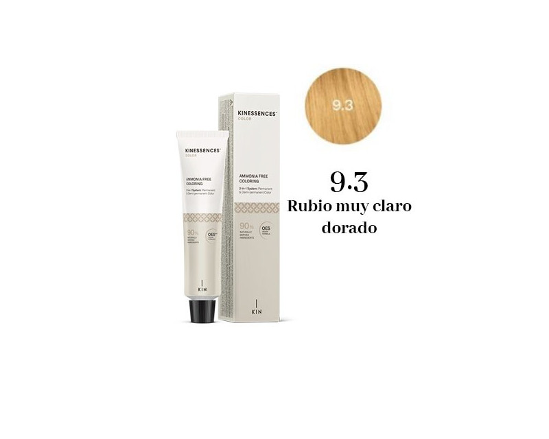 Tinte vegano sin amoniaco Kinessences 9.3 100 ml