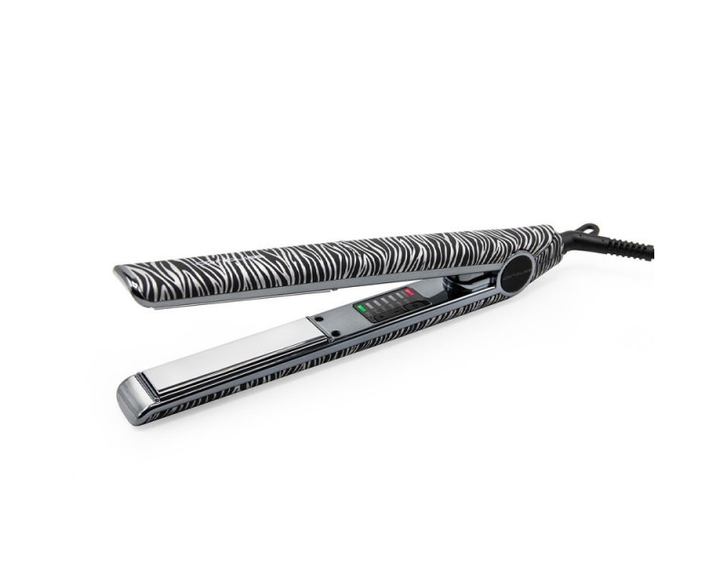 Kit Corioliss Plancha de Pelo C1 Digital Silver Zebra + Rizador Glamour Wand Mini