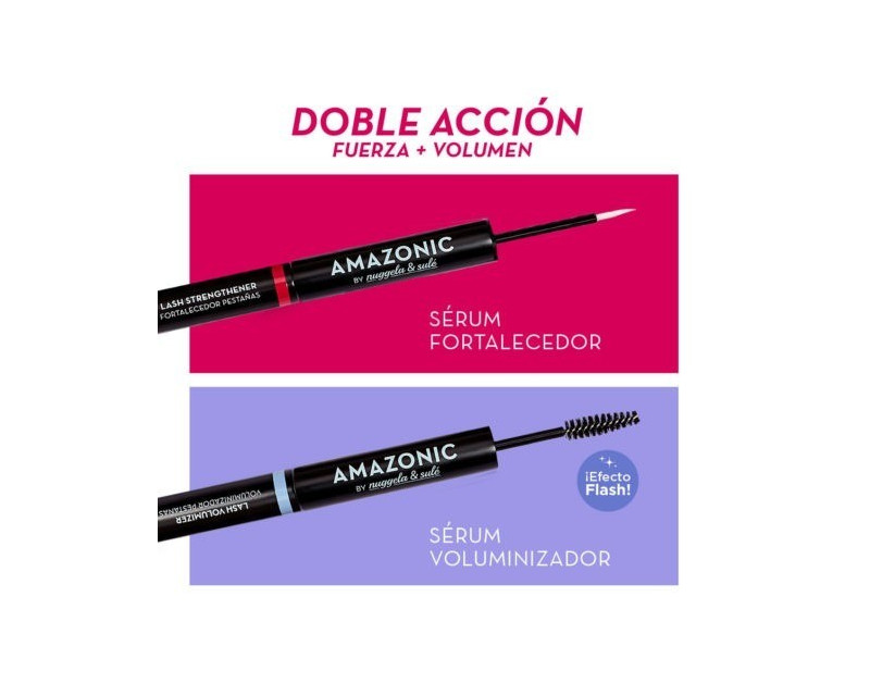 Nuggela & Sule Amazonic serum fortalecedor + voluminizador tratamiento de pestañas