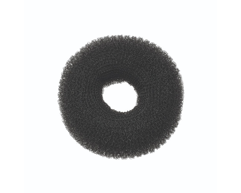 Sibel relleno moño cotton Donuts negro 9cm