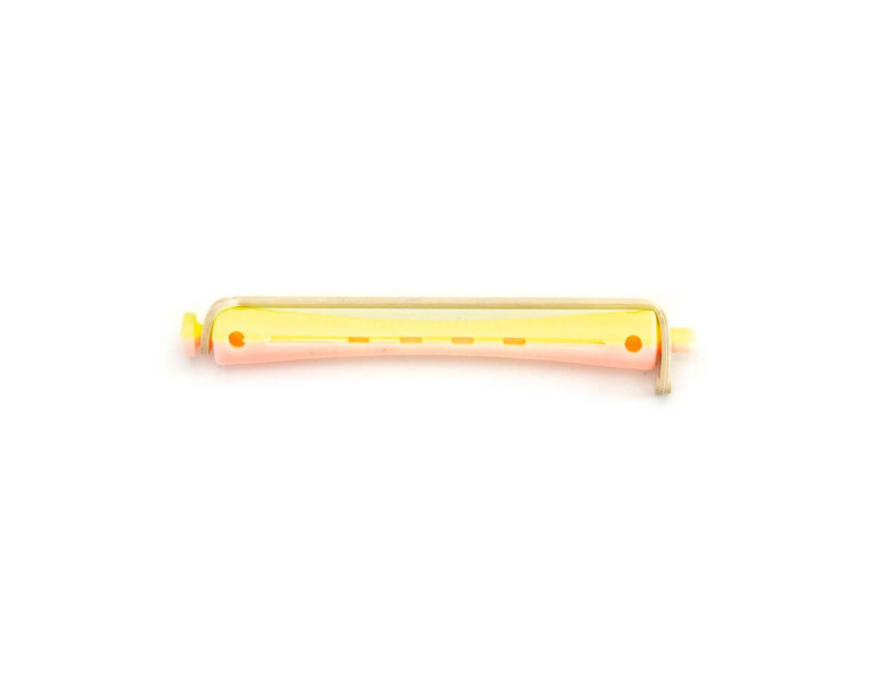 Bigudi Plastico N 3 Rosa-Amarillo 12 uds.