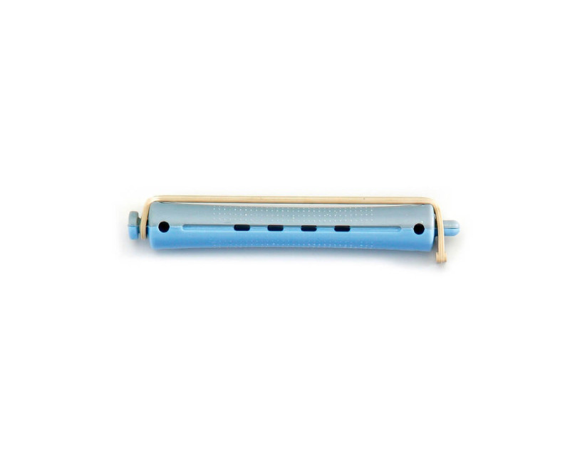 Bigudi Plastico N 6 Azul-Gris 12 uds.
